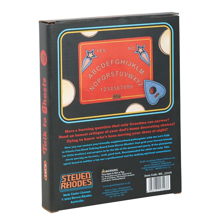 Let's Talk to Ghosts Talking Board by Steven Rhodes
